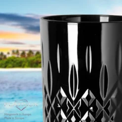 Schwarze Trinkgläser Mit Diamant Muster Aus Glas 250ml (max. 300ml) Gläser Whiskeygläser -Tassenladen dc56b11cd2737650fca723a46b1b09b6