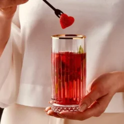 Pasabahce Elysia Golden Touch Long Drink Gläser 4-teiliges Set Mit Goldrand 280ml -Tassenladen de69440646f19c4e19300c785b90a7a4