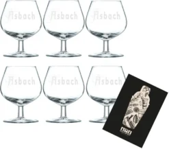 Asbach Schwenker Glas 6er Set Gläser