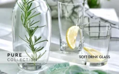 KROSNO Pure Wassergläser, 6er-Set, 250 Ml -Tassenladen e204f2a1a5b0d21c5068bb67ff75edc2