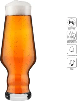 KROSNO Splendour IPA Biergläser, 6er-Set, 400 Ml -Tassenladen e2612866097190b1118c9058b036bbd8
