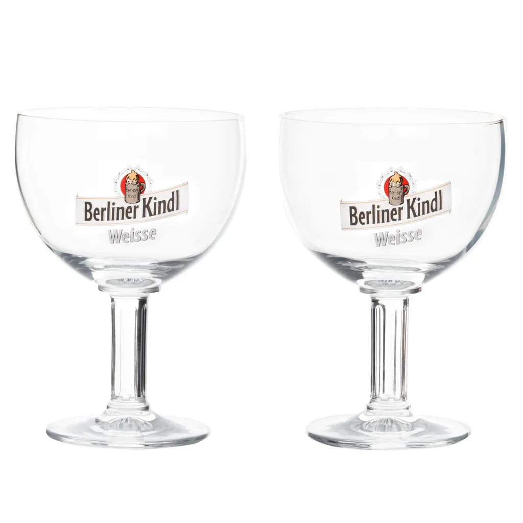 2er Set Berliner Kindl Weisse Gläser 300ml Bierglas Pokal Eichstrich 0,3L Edle Biertulpe Hoch Fuß 4 2er Set Berliner Kindl Weisse Gläser 300ml Bierglas Pokal Eichstrich 0,3L Edle Biertulpe Hoch Fuß – Bild 2
