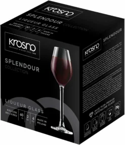 KROSNO Splendour Likörgläser, 6er-Set, 60 Ml -Tassenladen ecb1d7adb84f545c8b955a2b4dfb1e7c
