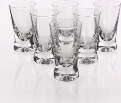 Schnapsgläser Shotgläser 25ml 6 Stück KROSNO Pinnchen Stamperl Shot Glas Basic -Tassenladen ef51a835fb8ab6b19dbd400c21a537ad