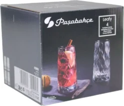 Pasabahce 420855 4-Teilig Trinkgläser Cocktail Saftglas Alkoholglas Gläser-Set -Tassenladen efe7ba5cec1eae4e3199c2227f21ca94