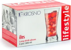 6er SET DRINKGLÄSER Cocktailgläser Saftgläser Longdrinkgläser Glas Trinkglas -Tassenladen f0636b056bece28e142976f54b9f110b