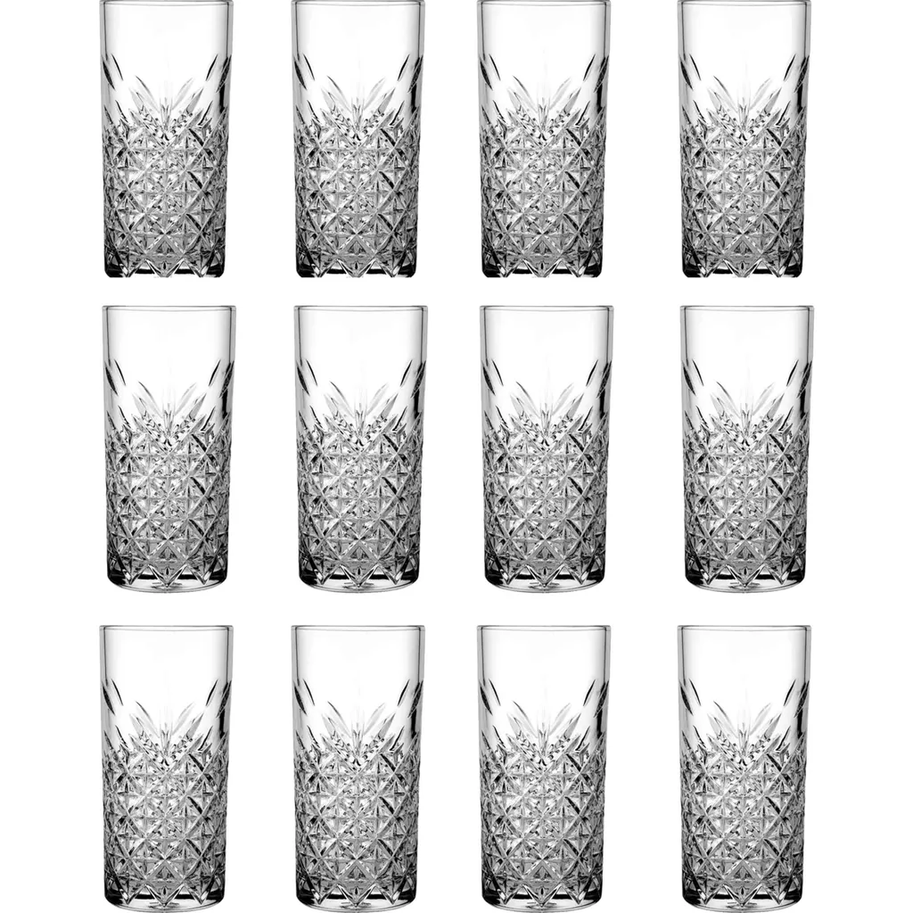Pasabahce 52820 Timeless Longdrinkglas, 300ml, Glas, Transparent, 12 Stück 8 Pasabahce 52820 Timeless Longdrinkglas, 300ml, Glas, Transparent, 12 Stück – Bild 6