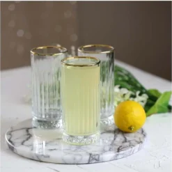 Pasabahce Elysia Golden Touch Long Drink Gläser 4-teiliges Set Mit Goldrand 280ml -Tassenladen f1e87e3121e83fc8ee7f147669840472