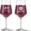 Gilde Weinglas 2er Set Spruch -Tassenladen f6c8ca621916df977c23ba3e9798a74f