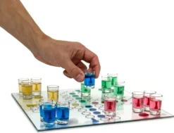 Relaxdays 10010181 Drinking Ludo Spiel, Partyspiel Für Erwachsene, Brett, 2 Würfel & 16 Shotgläser, Lustiges Trinkspiel 17 Relaxdays 10010181 Drinking Ludo Spiel, Partyspiel Für Erwachsene, Brett, 2 Würfel & 16 Shotgläser, Lustiges Trinkspiel -Tassenladen fa4ecd709843c4027280498c6ff665e9