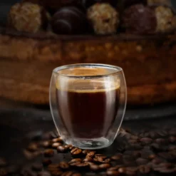 Creano Doppelwandige Espresso-Gläser, 4er-Set 100ml Thermo-Gläser Mit Schwebe-Effekt -Tassenladen fb8e675394273ab3205e5049bdef5d6d