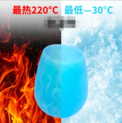 6er Set 200ml Unzerbrechlich Blau Silikon Biergläser Whisky GläSer Wein Becher Stammlos Weinbecher Tasse -Tassenladen fec39dec15c077bad1f925f71ff45c7f